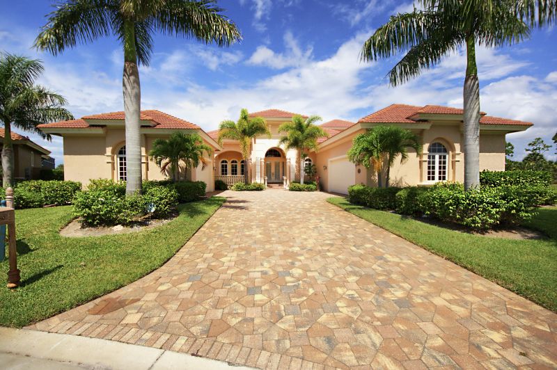 Elegant Paver Driveway